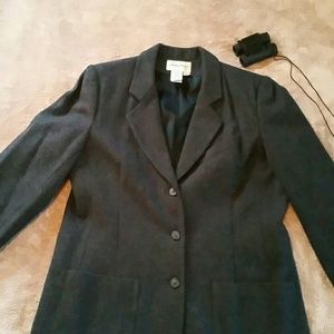 Dark Grey Women's Med Eddie Bauer Sports Jacket